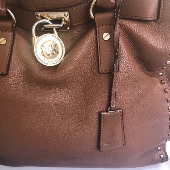 Michael Kors Large Hamilton Whipstitch Tote Bag - Picture 7 of 9